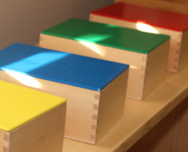 Colored Boxes